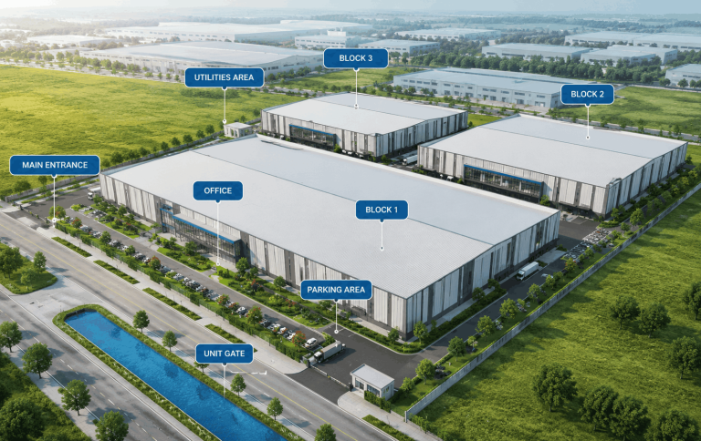 Cho thuê nhà xưởng KCN Sông Khoai, Quảng Ninh | Diện tích từ 3.500m²