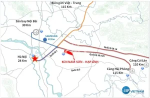 Khu Công nghiệp Nam Sơn – Hạp Lĩnh tỉnh Bắc Ninh thumb