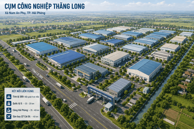 Cụm Công nghiệp Thăng Long thành phố Hải Phòng